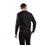 Caterpillar Mens Trademark Banner Long Sleeve T-Shirt Black