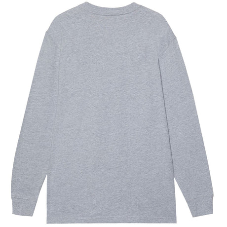 Dickies Mens Pocket Tee Long Sleeve Heather Grey