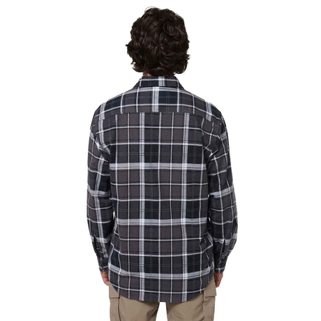 Hard Yakka Mens Core Flannel Shirt Charcoal