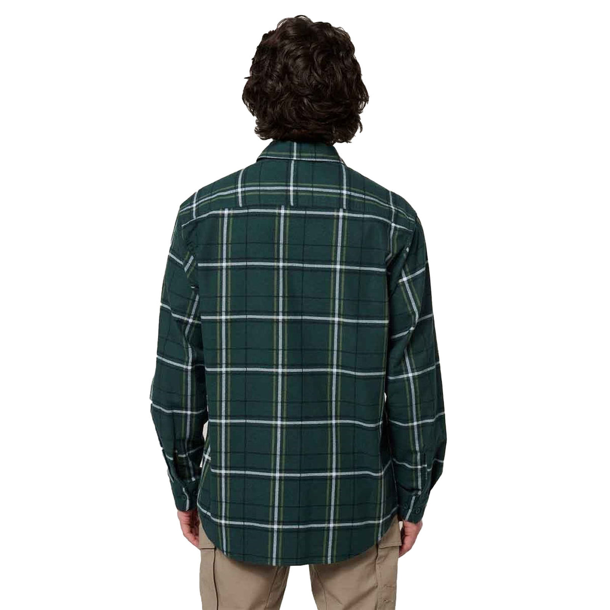 Hard Yakka Mens Core Flannel Shirt Green