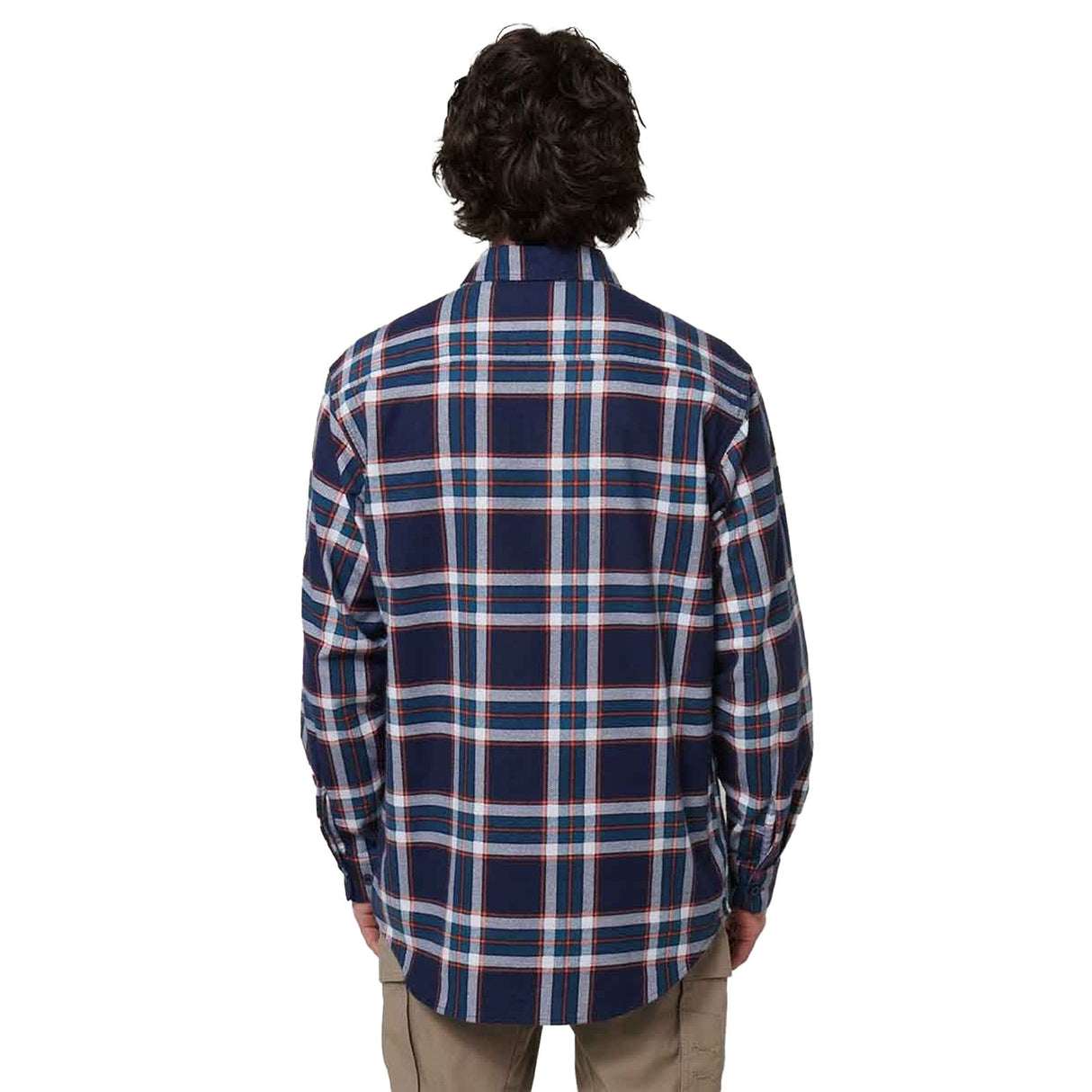 Hard Yakka Mens Core Flannel Shirt Navy