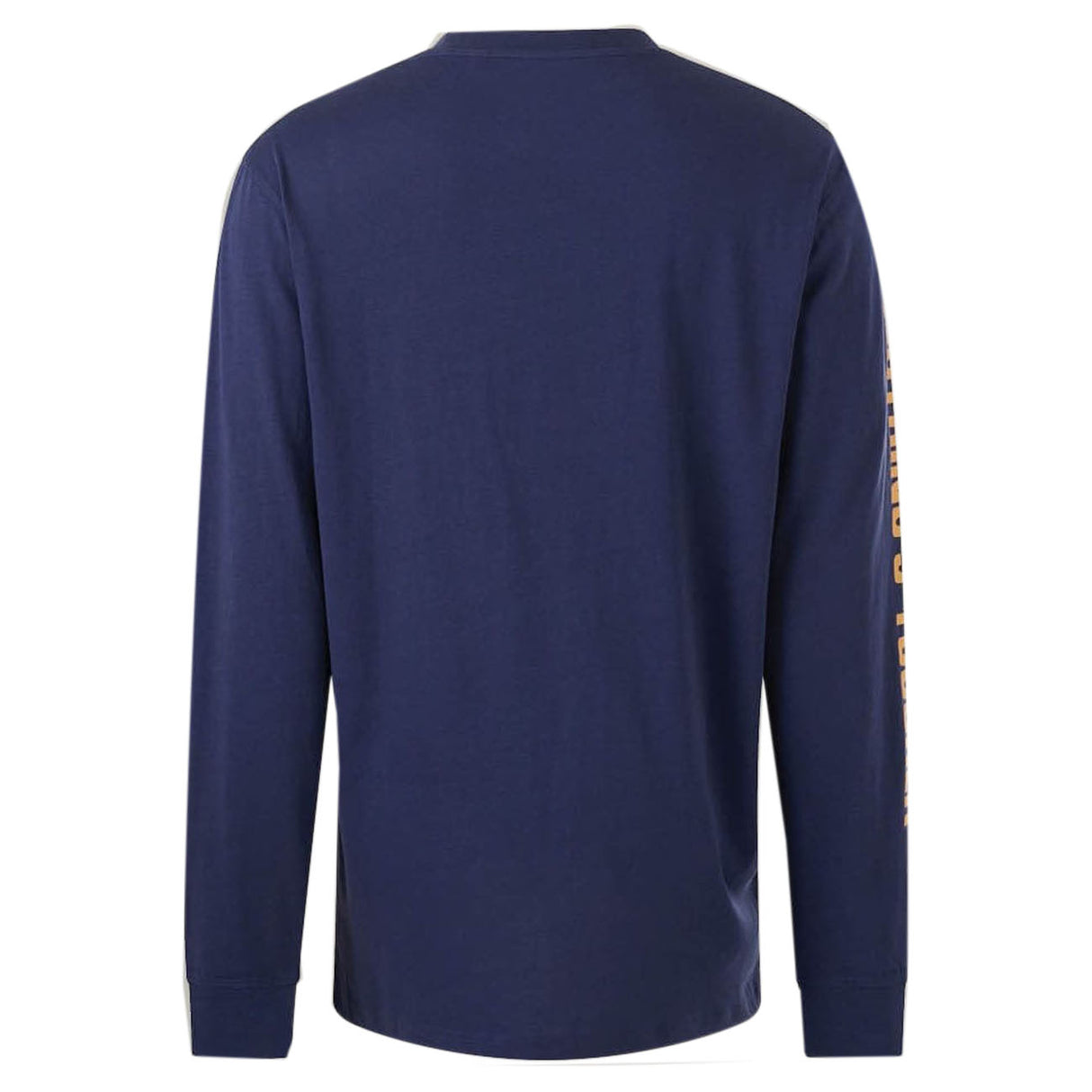 Hard Yakka Mens Heritage Icon Long Sleeve Tee Navy