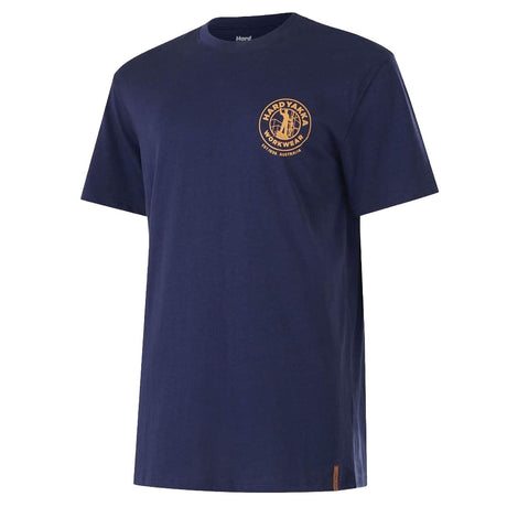 Hard Yakka Mens Heritage Icon Short Sleeve Tee Navy