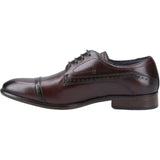 Pod Mens Ralph Oxford Shoes Chestnut