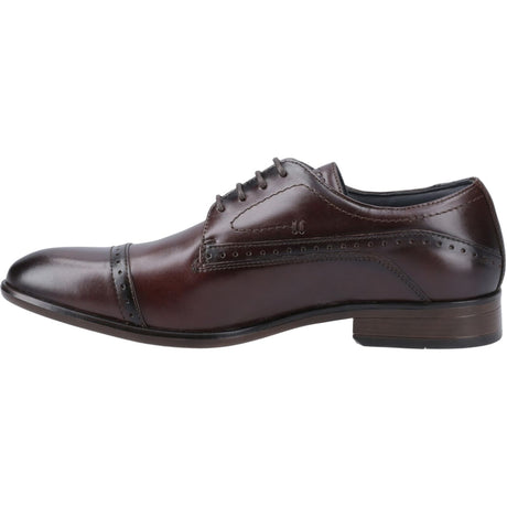 Pod Mens Ralph Oxford Shoes Chestnut