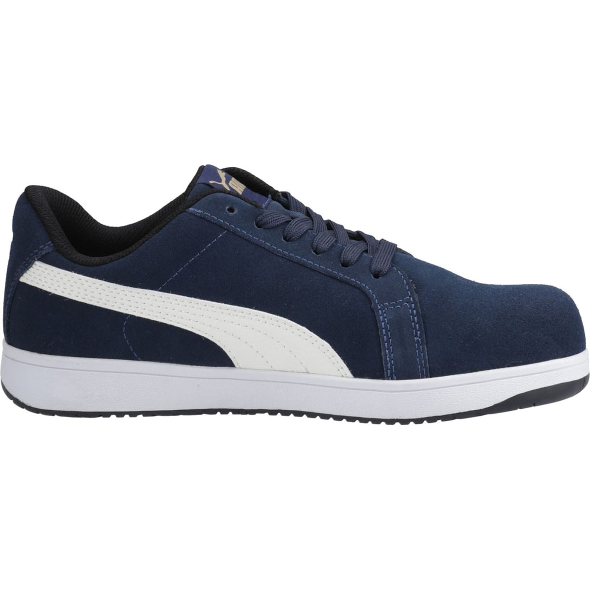 Puma Safety Mens Iconic Low Safety Shoes Navy