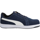 Puma Safety Mens Iconic Low Safety Shoes Navy