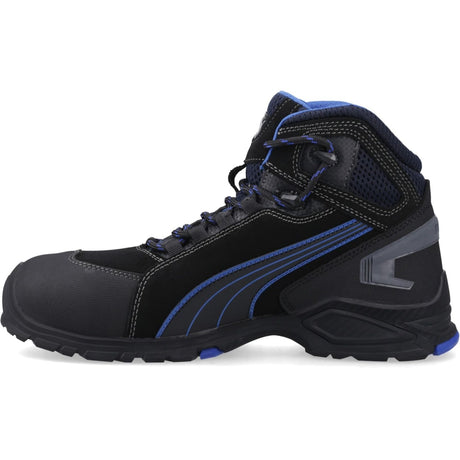 Puma Safety Mens Rio Mid Lace-up Safety Boot Black