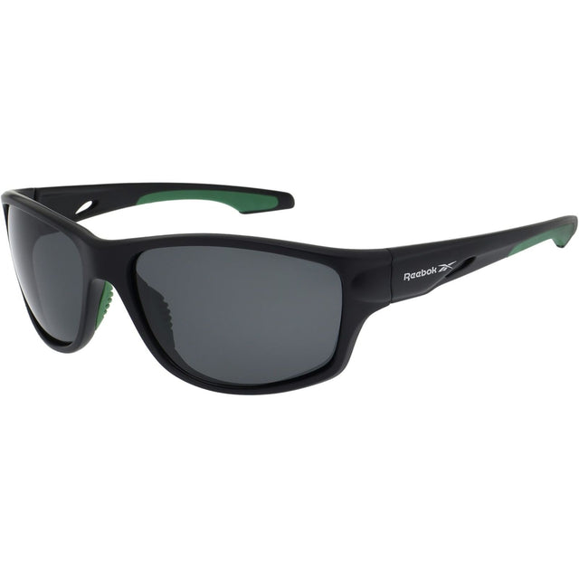 Reebok Unisex RBK5030003 BLACK GREEN SUNGLASSES Black/Green