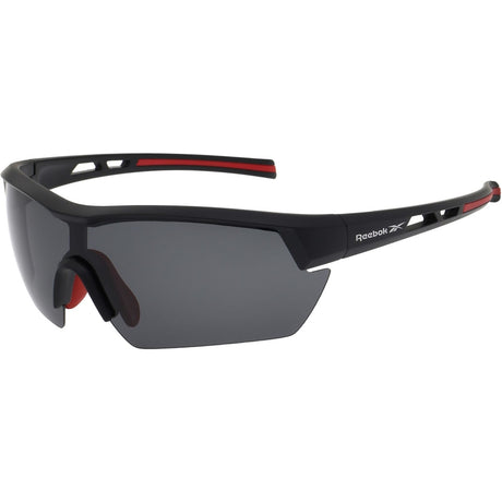 Reebok Unisex RBK5036002 MATT BLACK RED SUNGLASSES Matt Black/Red