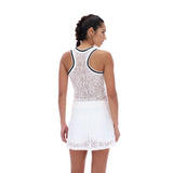 Ted Baker Sport Womens ANNABELLE Lace Back Tennis Tank White