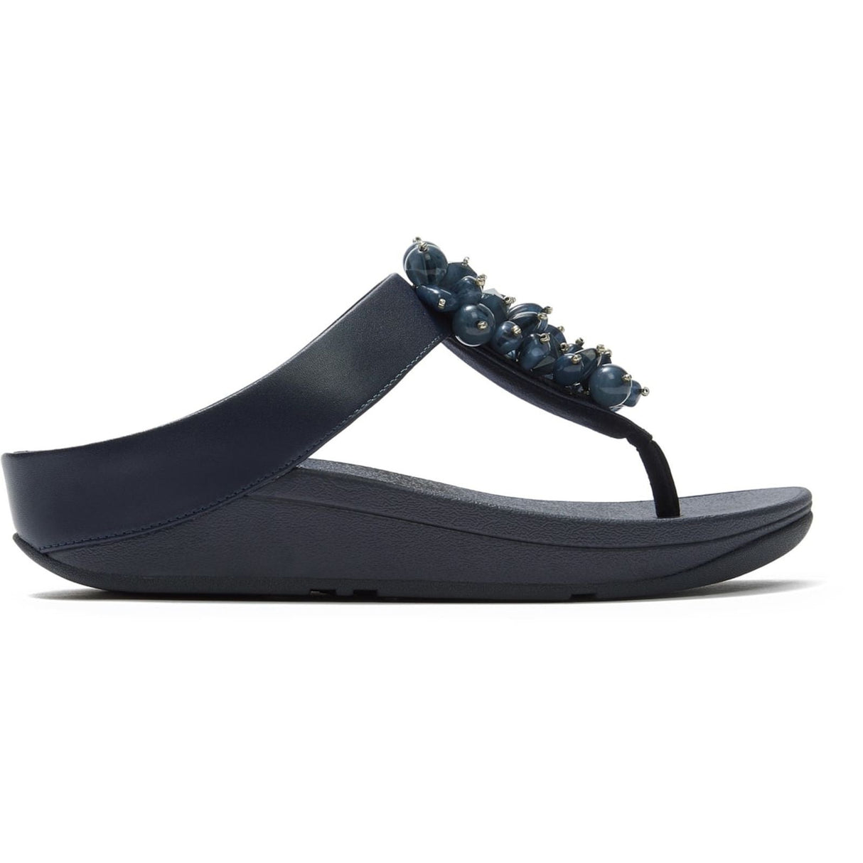 Fitflop Womens Fino Toe-Post Sandals Midnight Navy