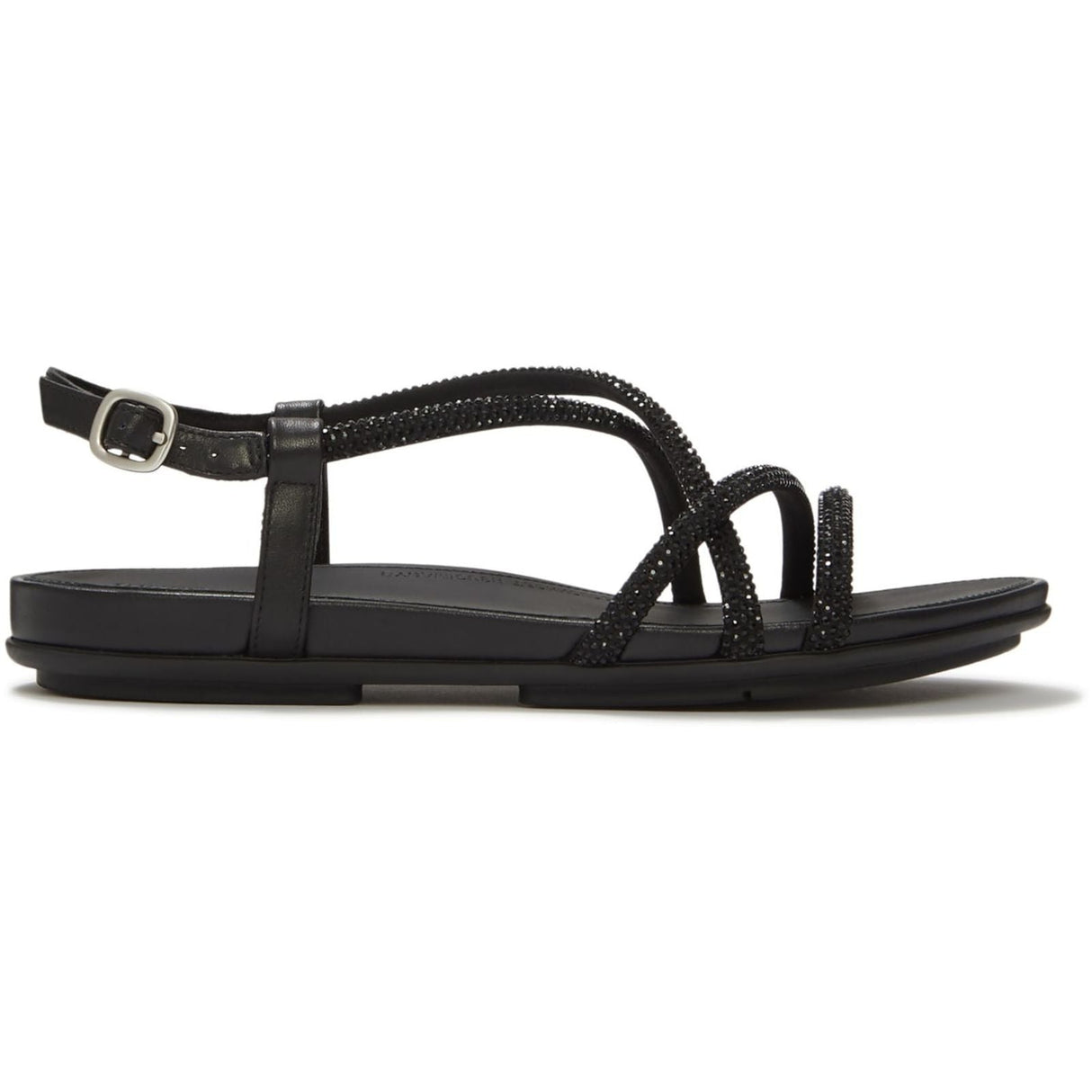 Fitflop Womens Gracie Crystal Sandals All Black
