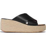 Fitflop Womens Platfforms Espadrille Black
