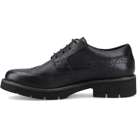 Pod Womens Kacey Brogue Black