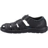 Hush Puppies Mens Albert Fisherman Sandal Black