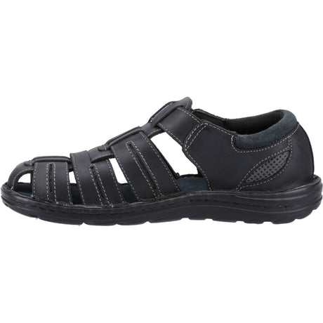 Hush Puppies Mens Albert Fisherman Sandal Black
