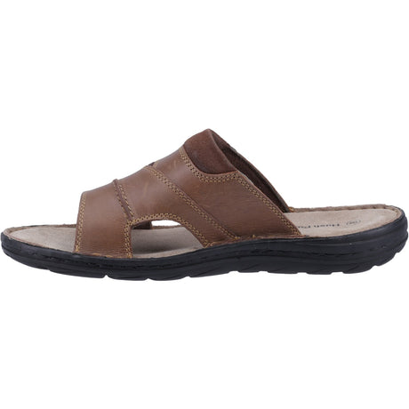 Hush Puppies Mens Archer Mule Sandal Tan