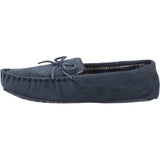 Hush Puppies Mens Clyde Slippers Navy