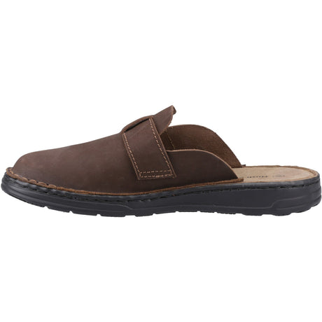 Hush Puppies Mens Edward Mule Brown