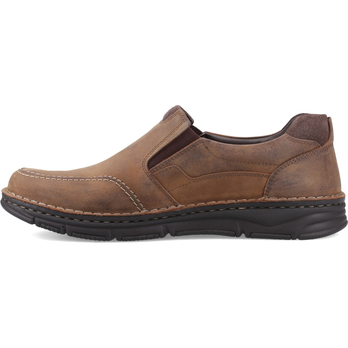 Hush Puppies Mens Franco Slip on Tan