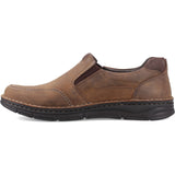 Hush Puppies Mens Franco Slip on Tan