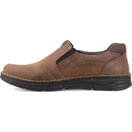 Hush Puppies Mens Franco Slip on Tan