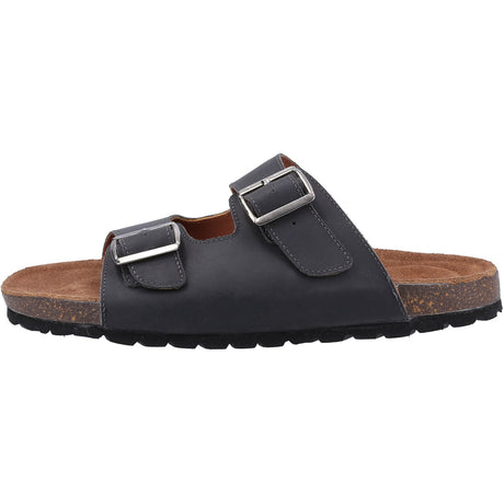 Hush Puppies Mens Nash Slider Black