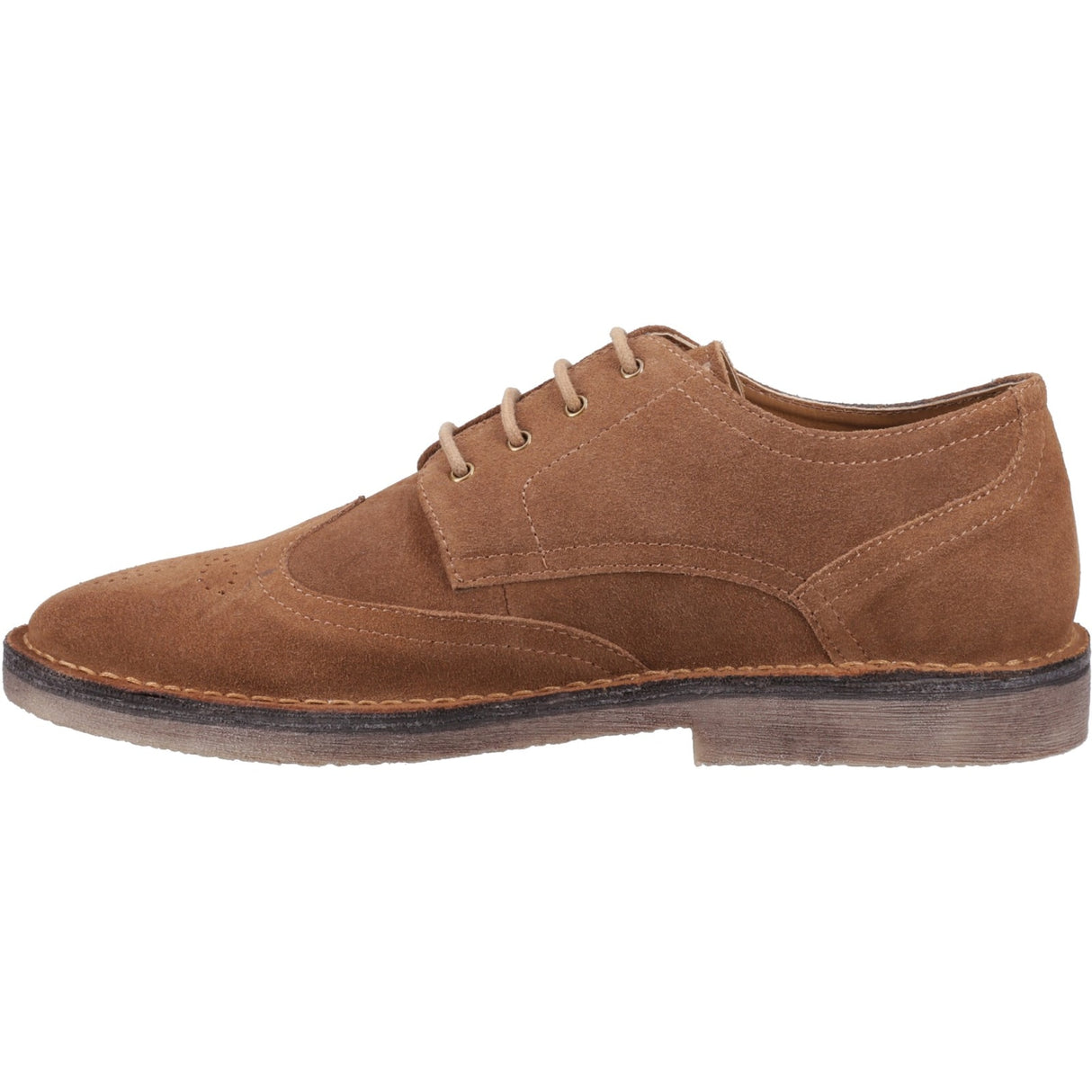 Hush Puppies Mens Samson Wingtip Tan