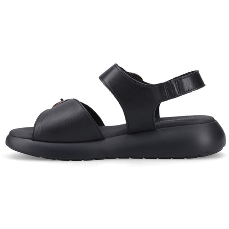 Hush Puppies Womens Alison Buckle Sandal Black