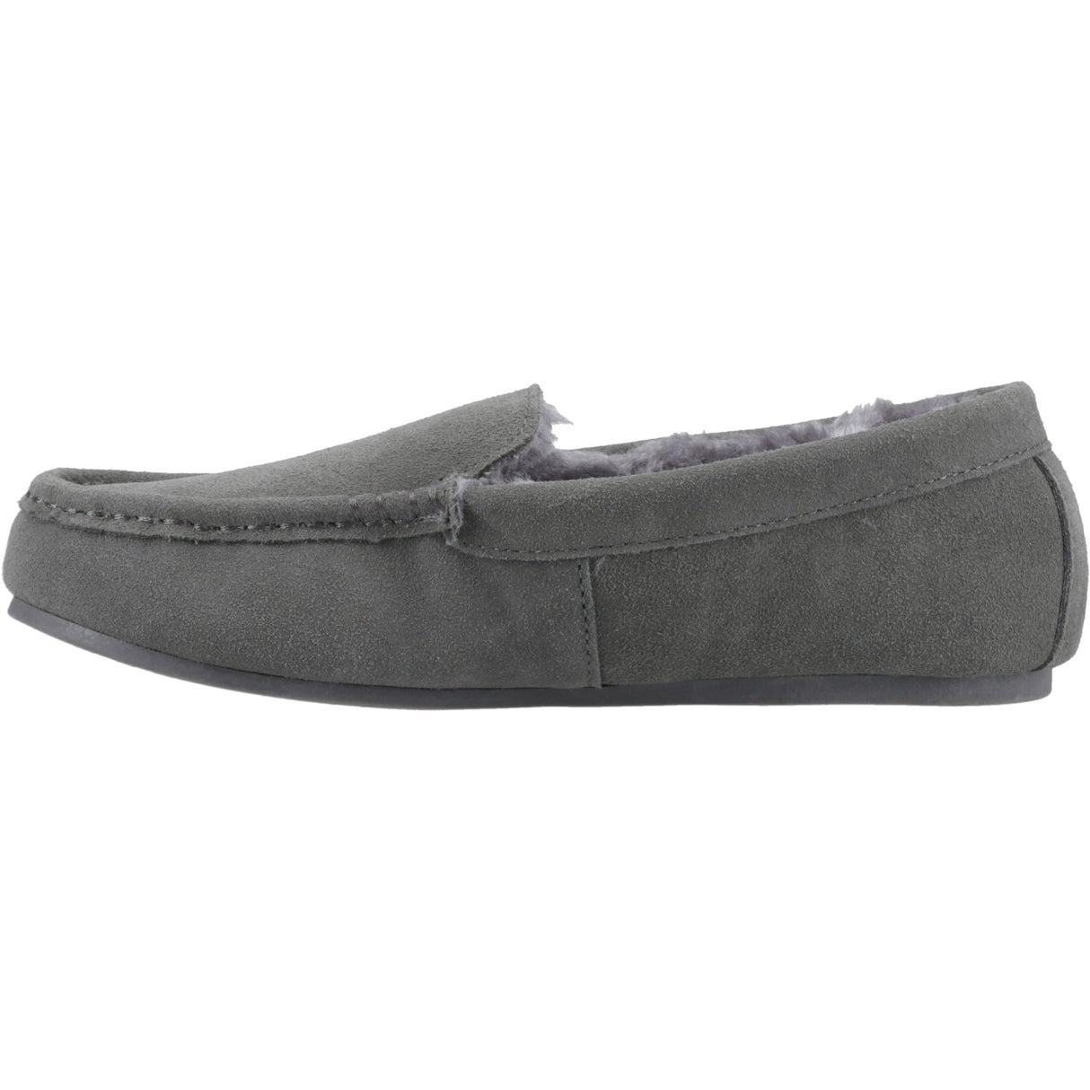 Hush Puppies Womens Annie Mocassin Slipper Grey