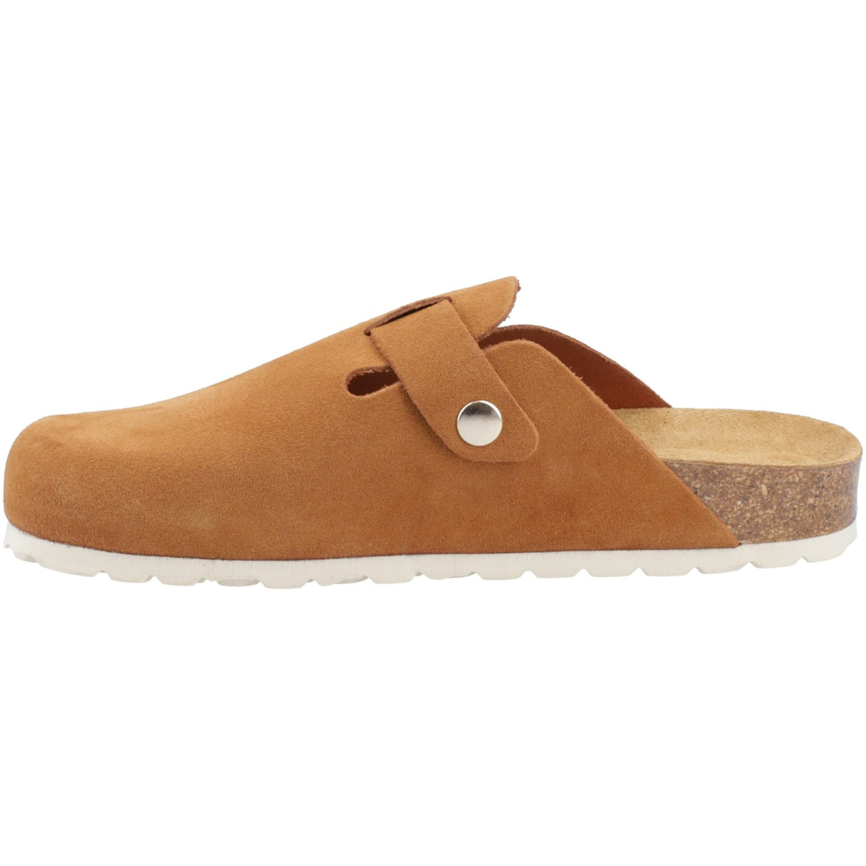 Hush Puppies Womens Bailey Closed Toe Mule Tan