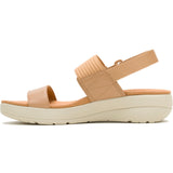 Hush Puppies Womens Breathe Slingback Sandal Tan