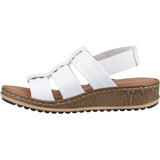 Hush Puppies Womens Eden Gladiator Sandal White