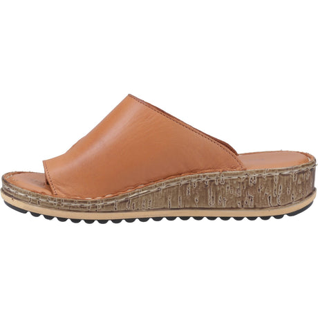 Hush Puppies Womens Elissa Toepost Sandal Tan