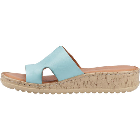 Hush Puppies Womens Eloise Mule Sandal Aqua