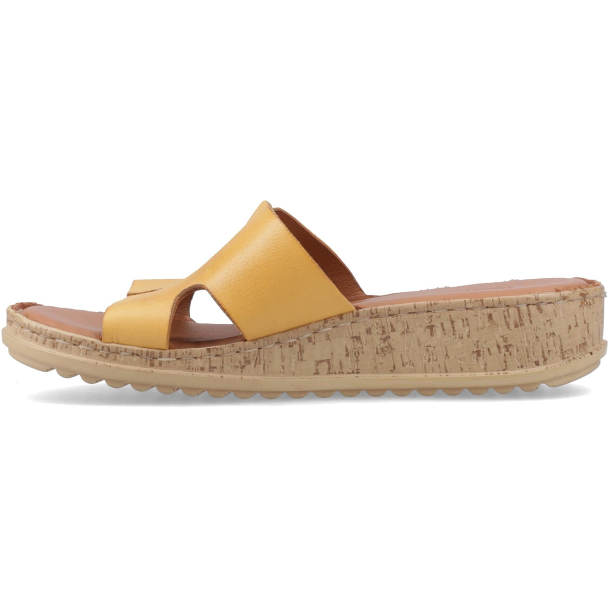 Hush Puppies Womens Eloise Mule Sandal Mustard