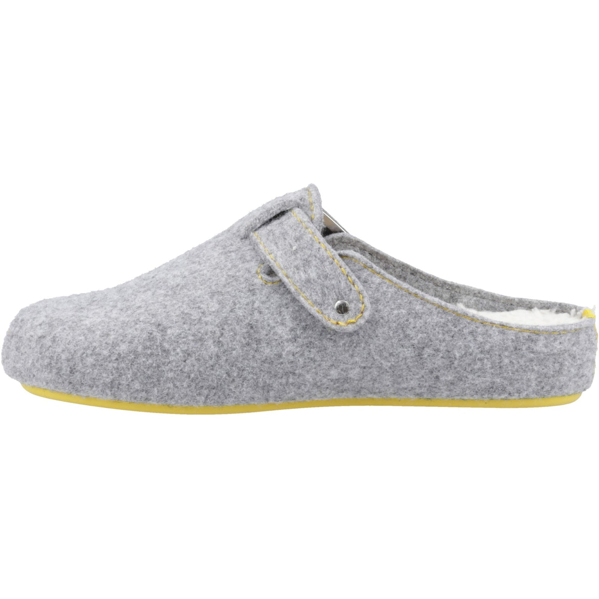 Hush Puppies Womens Good Slipper Buckle Grey