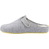 Hush Puppies Womens Good Slipper Buckle Grey