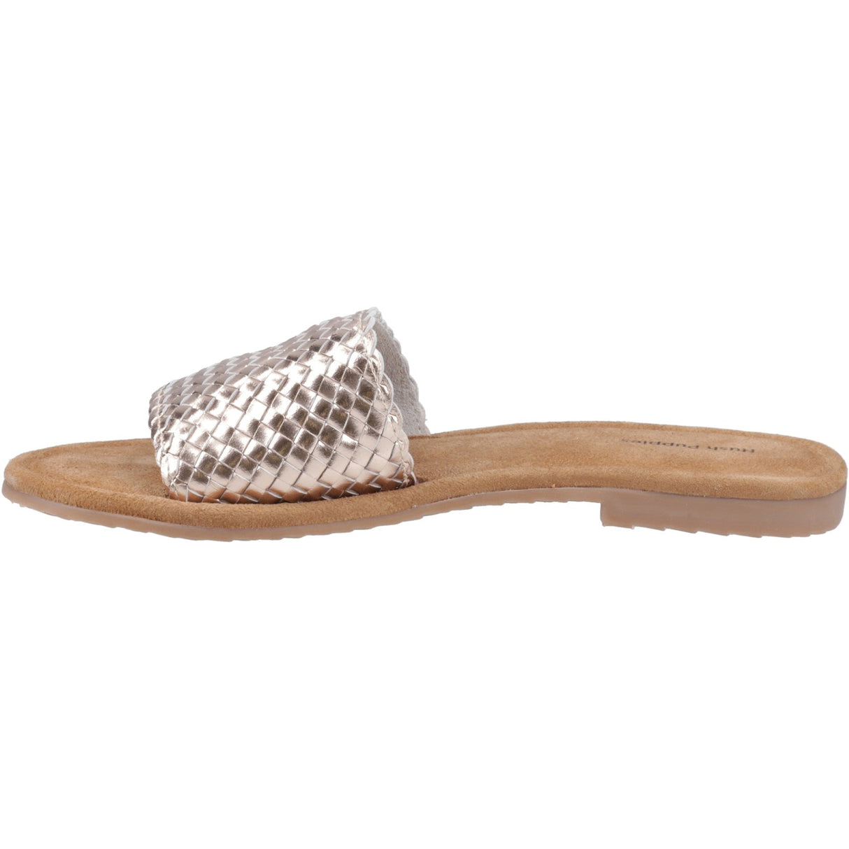 Hush Puppies Womens Hetty Slide Sandal Bronze