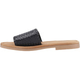 Hush Puppies Womens Hetty Slide Wide Fit Black