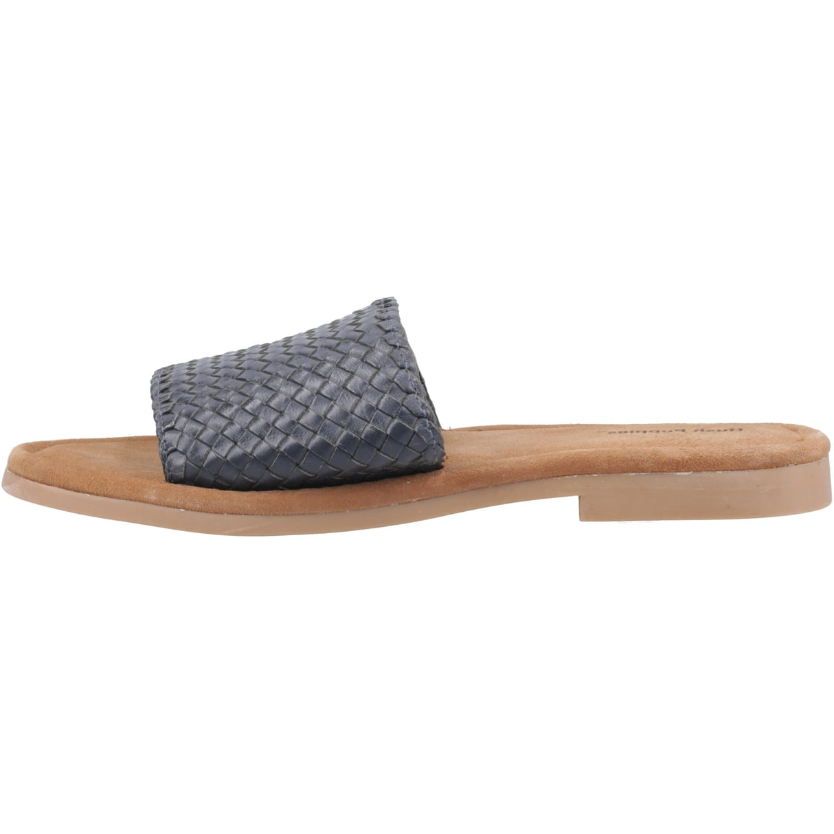 Hush Puppies Womens Hetty Slide Wide Fit Navy