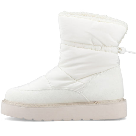 Hush Puppies Womens Hush Puffies Slippers White