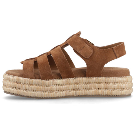 Hush Puppies Womens Rosetta Gladiator Tan