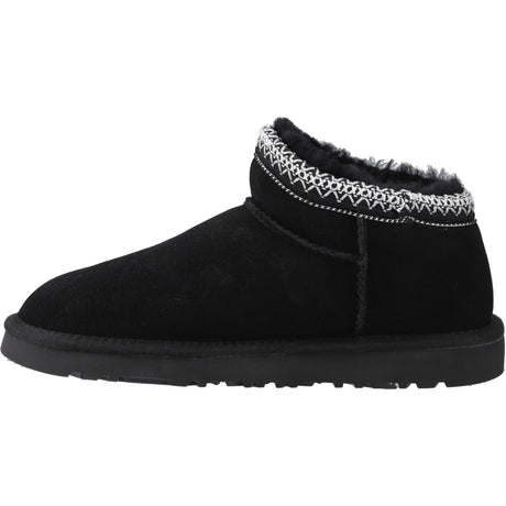 Hush Puppies Womens Sloane Bootie Slipper Black