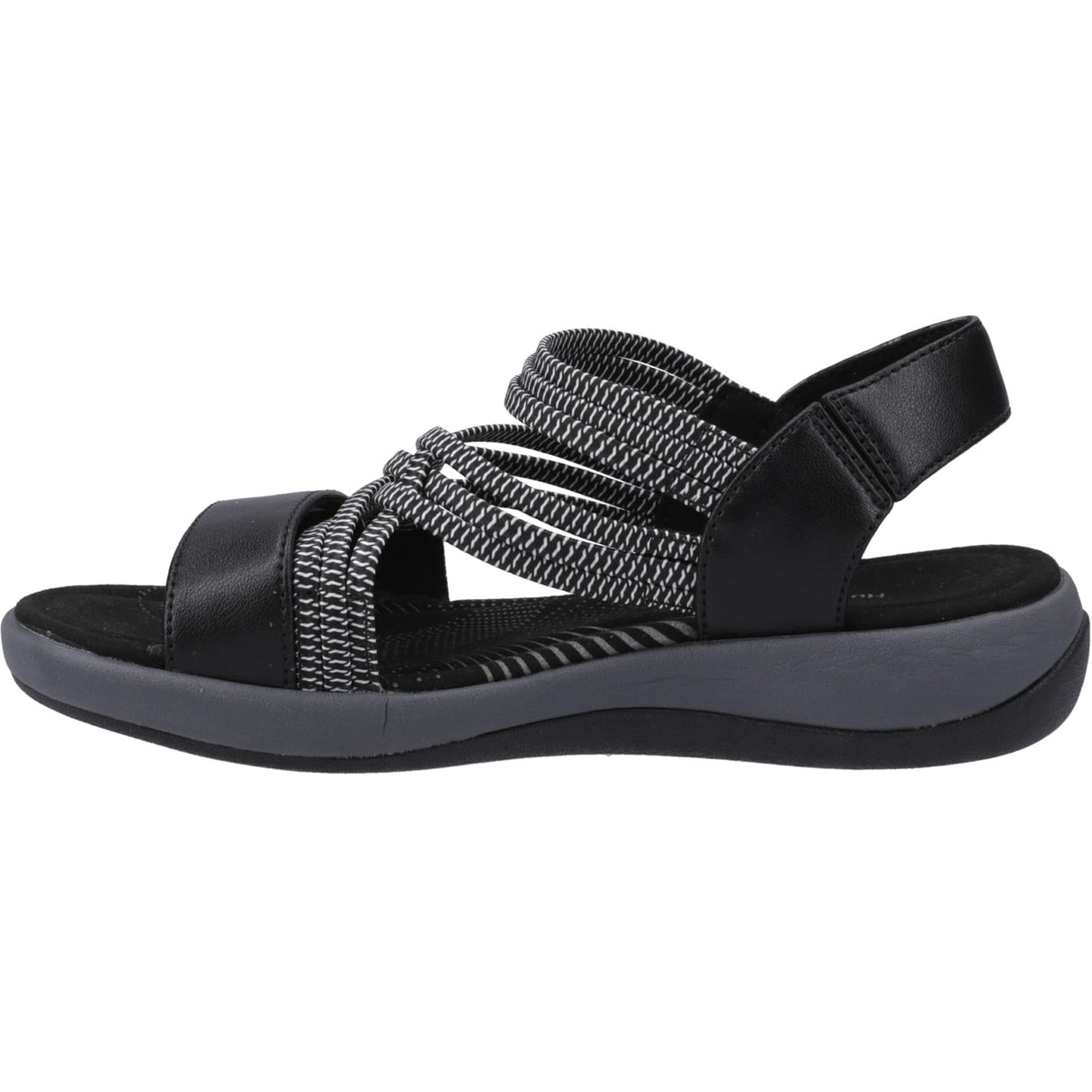 Hush Puppies Womens Susanna Sandal Black