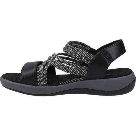 Hush Puppies Womens Susanna Sandal Black