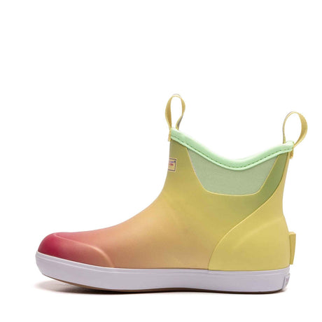 Xtratuf Womens Ankle Deck Boot Yellow Aurora