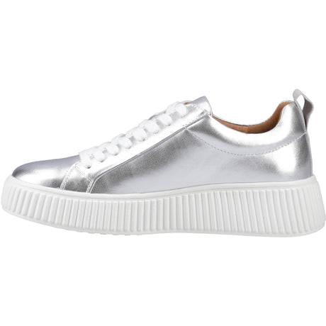 Hush Puppies Womens Harlow Sneaker Silver
