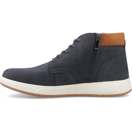 Hush Puppies Mens Bronko Chukka Boot Navy